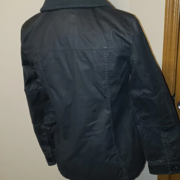 J crew washed and aged waxed cotton utility jacket - Picture 5 of 8